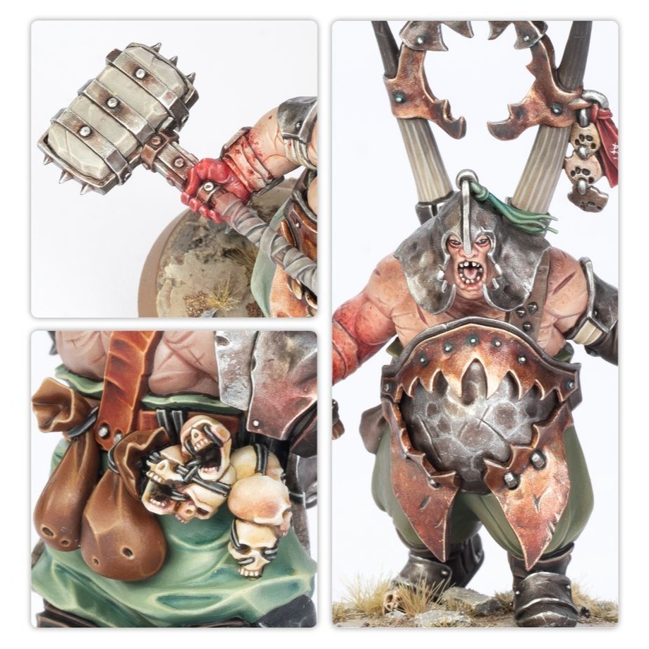【戰鎚AOS】Ogor Mawtribes: Gluttons - 食人魔大胃部落：暴食者-細節圖3
