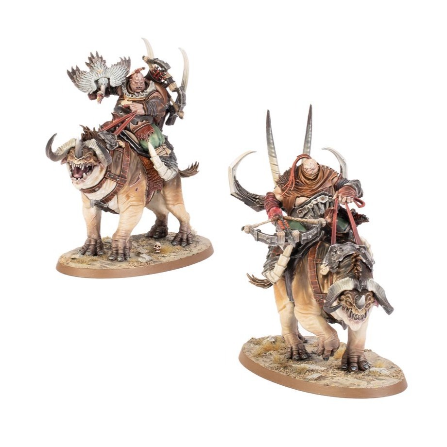 【戰鎚AOS】Ogor Mawtribes: Maulbeast Raiders/Cavalry - 撕咬獸劫掠者-細節圖2