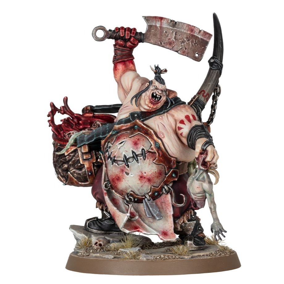 【戰鎚AOS】Ogor Mawtribes: Butcher - 食人魔大胃部落：屠夫-細節圖2