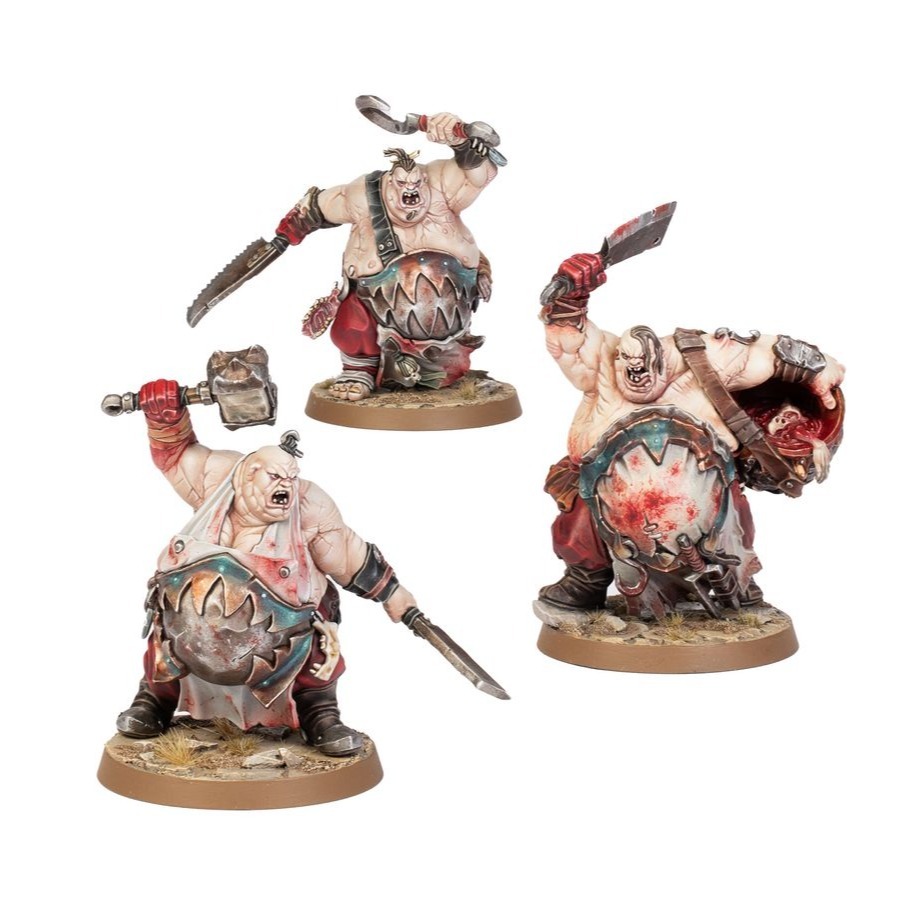 【戰鎚AOS】Ogor Mawtribes: Cleavers/Gutseers - 食人魔大胃部落：屠刀幫-細節圖2