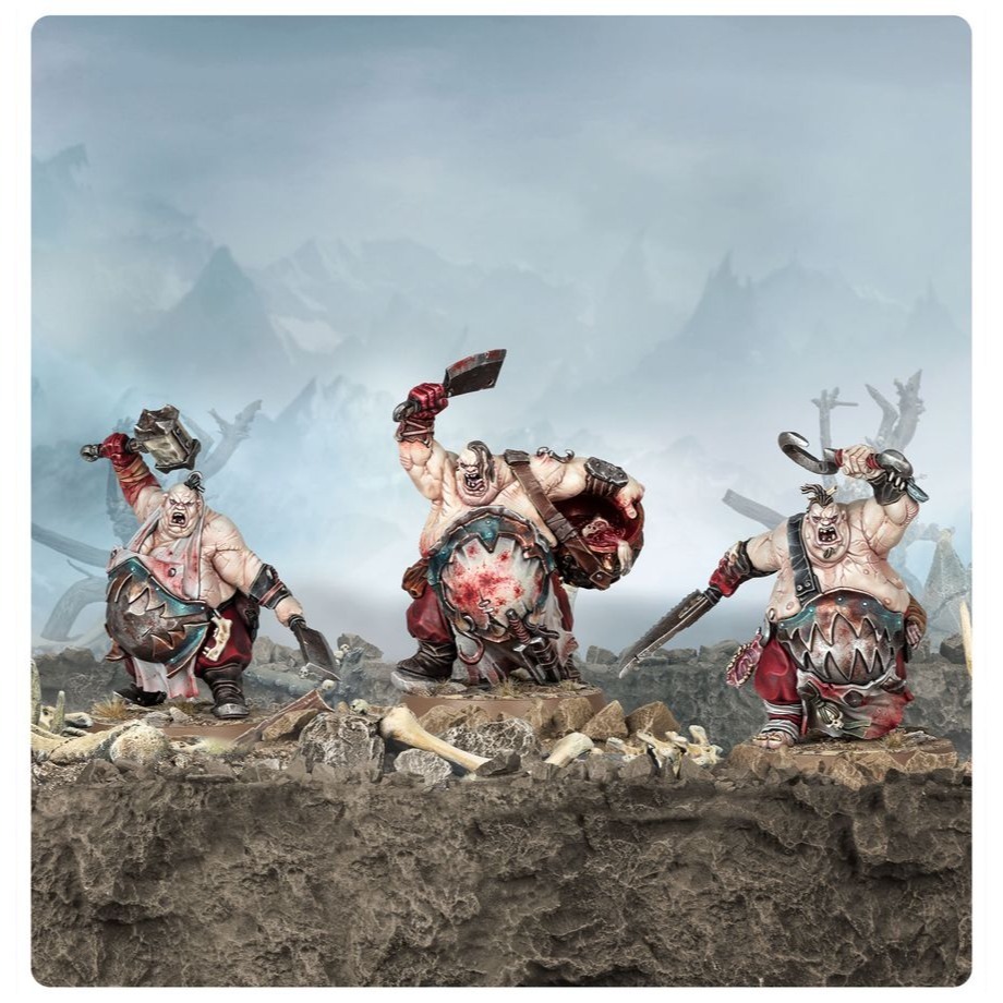 【戰鎚AOS】Ogor Mawtribes: Cleavers/Gutseers - 食人魔大胃部落：屠刀幫-細節圖6