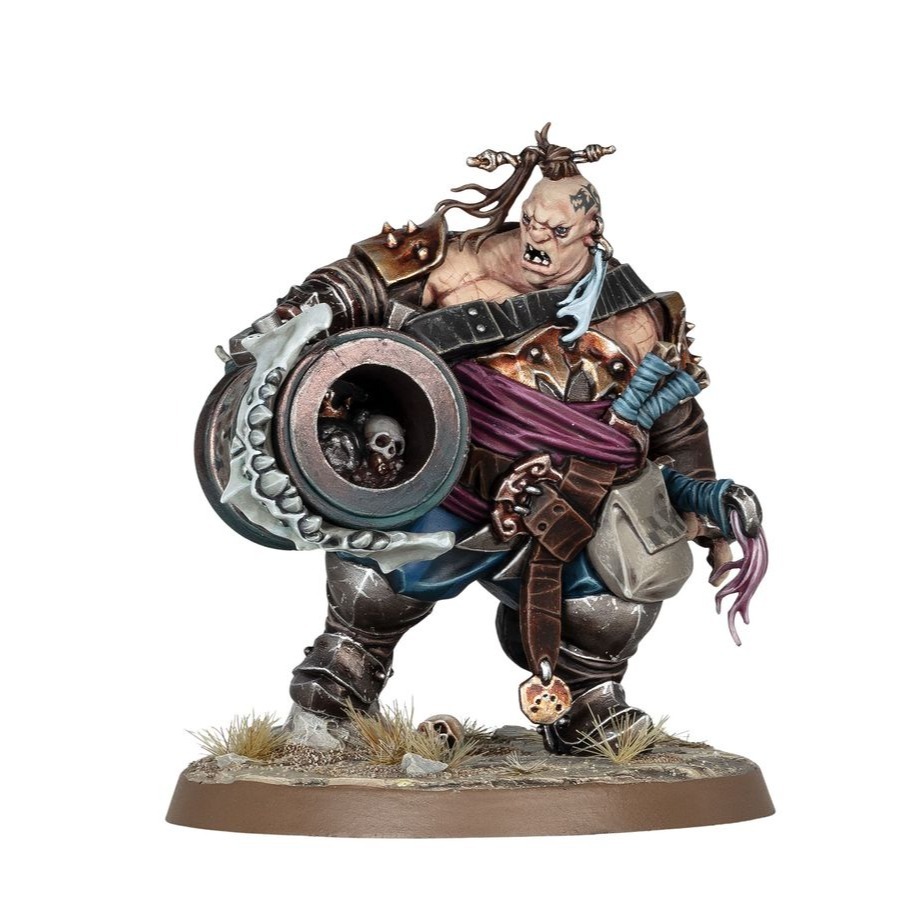 【戰鎚AOS】Ogor Mawtribes: Grell Firefist - 食人魔大胃部落：格里爾．炎拳-細節圖2