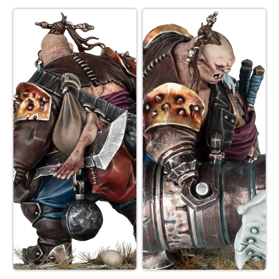 【戰鎚AOS】Ogor Mawtribes: Grell Firefist - 食人魔大胃部落：格里爾．炎拳-細節圖3