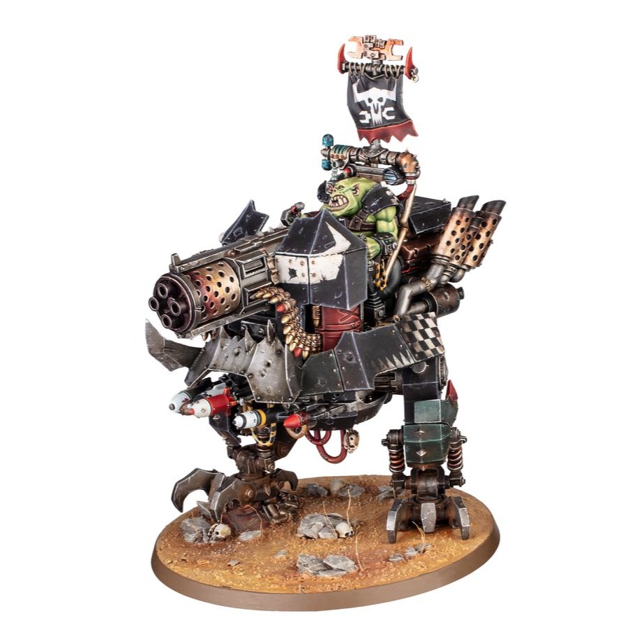 【戰鎚40K】Orks: Big Mek Dakkarig - 歐克蠻人：突突大技甲-細節圖2