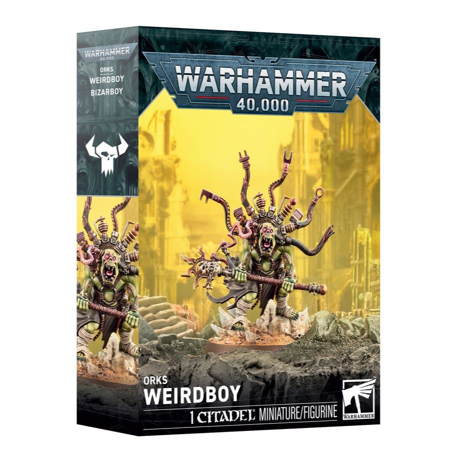 【戰鎚40K】Orks: Weirdboy - 歐克蠻人：靈能小子