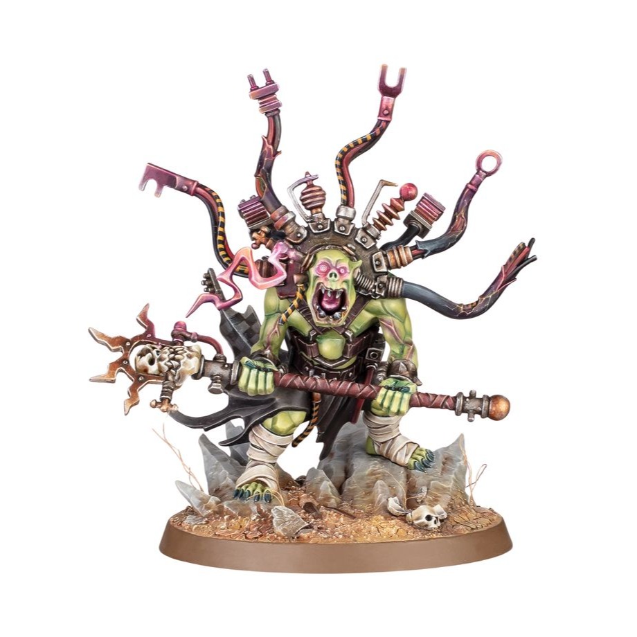 【戰鎚40K】Orks: Weirdboy - 歐克蠻人：靈能小子-細節圖2