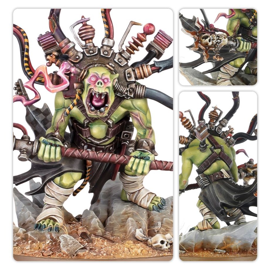 【戰鎚40K】Orks: Weirdboy - 歐克蠻人：靈能小子-細節圖3