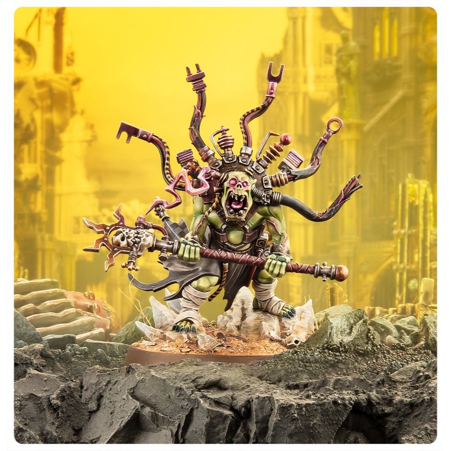 【戰鎚40K】Orks: Weirdboy - 歐克蠻人：靈能小子-細節圖4