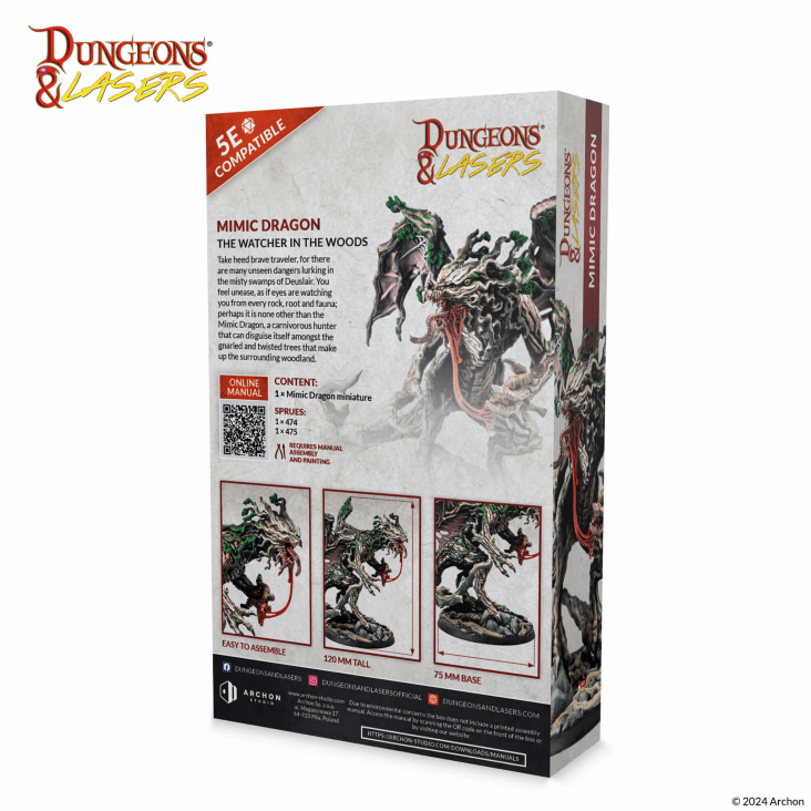 Dungeons & Lasers: Mimic Dragon - 擬態龍-細節圖4