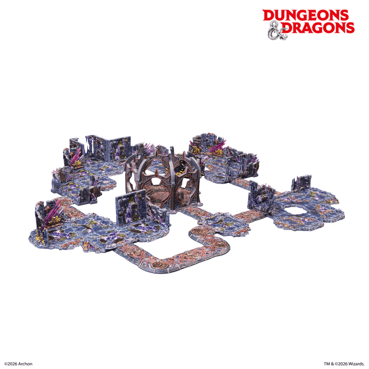 Dungeons & Dragons© Underdark Pre-Painted Terrain Set-細節圖4
