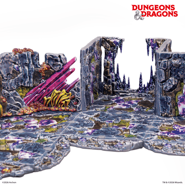 Dungeons & Dragons© Underdark Pre-Painted Terrain Set-細節圖6