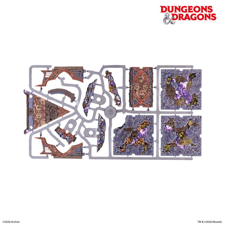 Dungeons & Dragons© Underdark Pre-Painted Terrain Set-細節圖7
