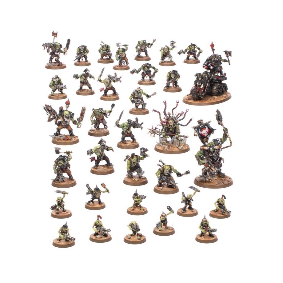 Warhammer Getting Started with Orks(CHN)-戰鎚40K：歐克蠻人入門套裝(簡中)-細節圖2