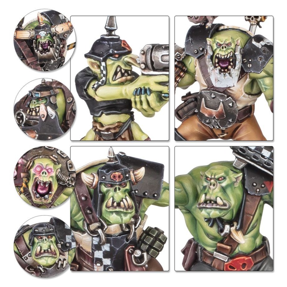 Warhammer Getting Started with Orks(CHN)-戰鎚40K：歐克蠻人入門套裝(簡中)-細節圖4