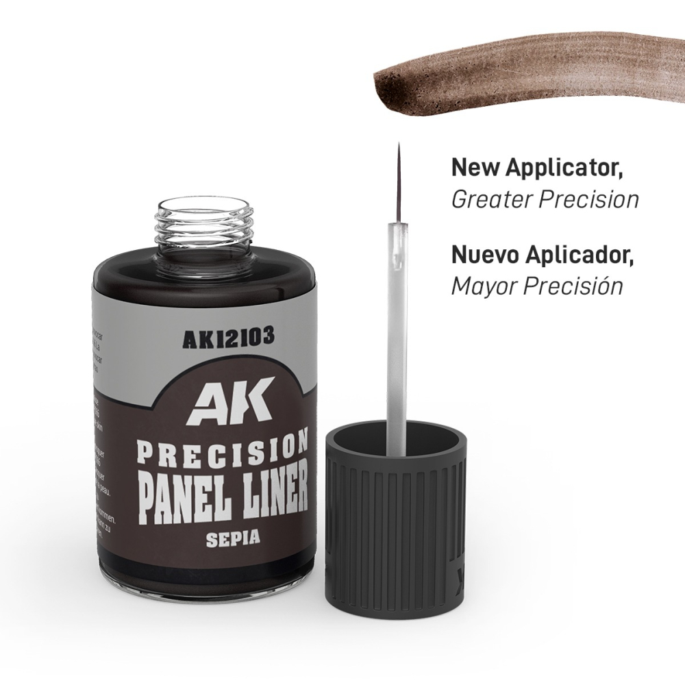 AK12103 - Precision Panel Liner - Sepia-細節圖2
