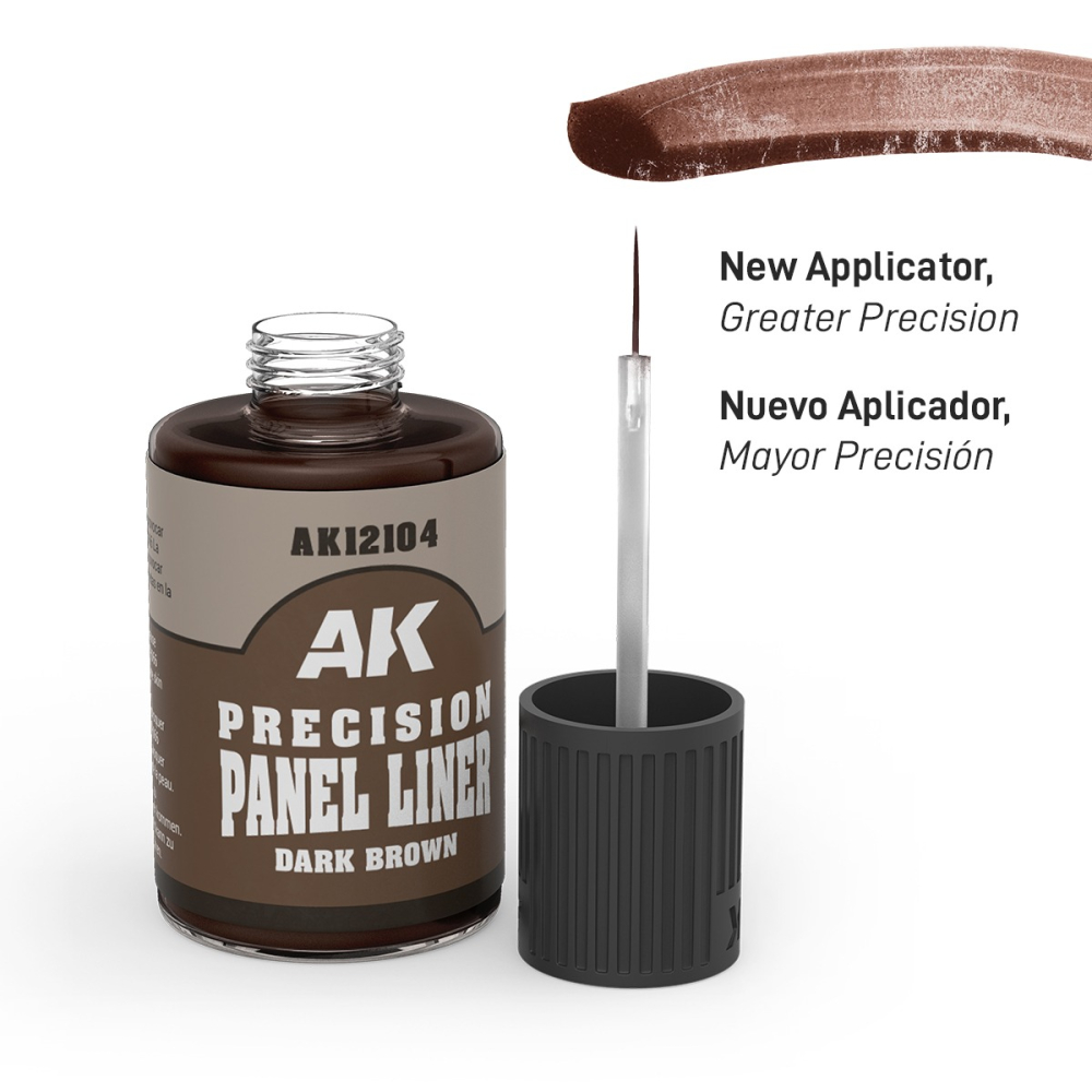 AK12104 - Precision Panel Liner - Dark Brown-細節圖2