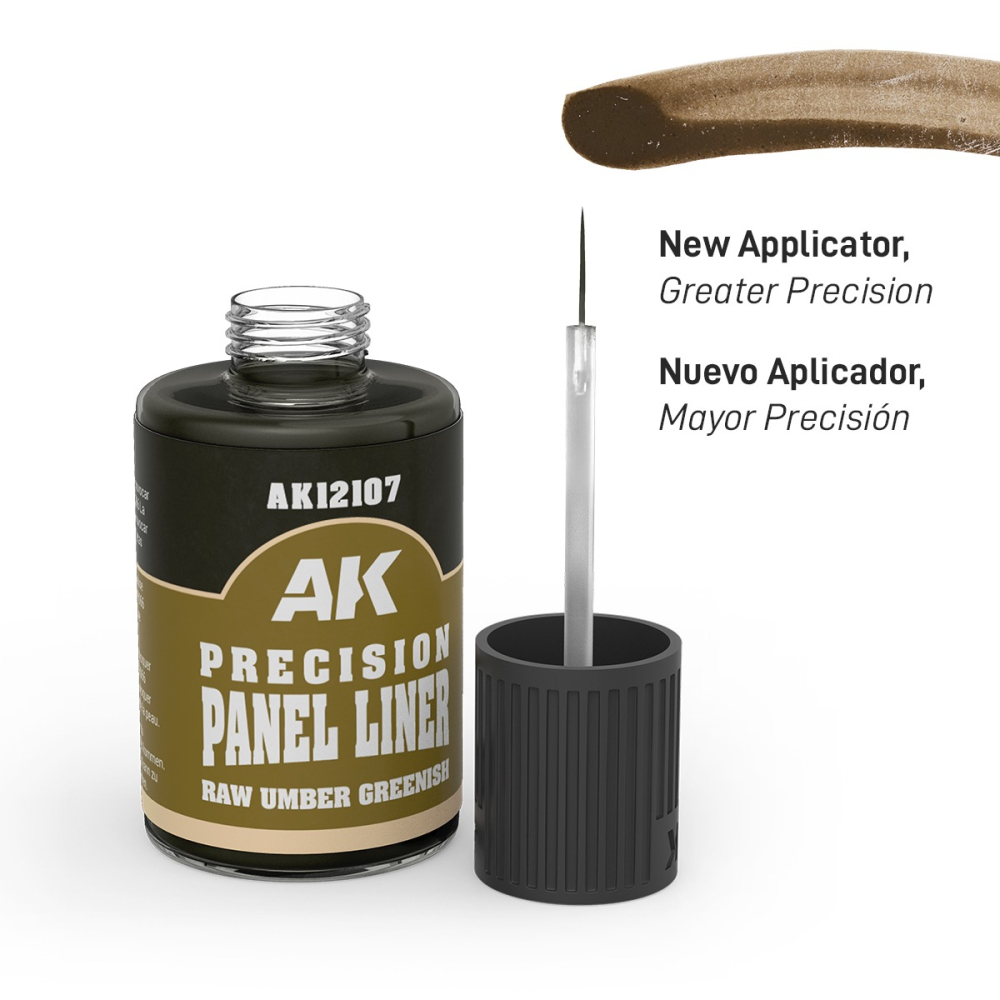 AK12107 - Precision Panel Liner - Raw Umber Greenish-細節圖2