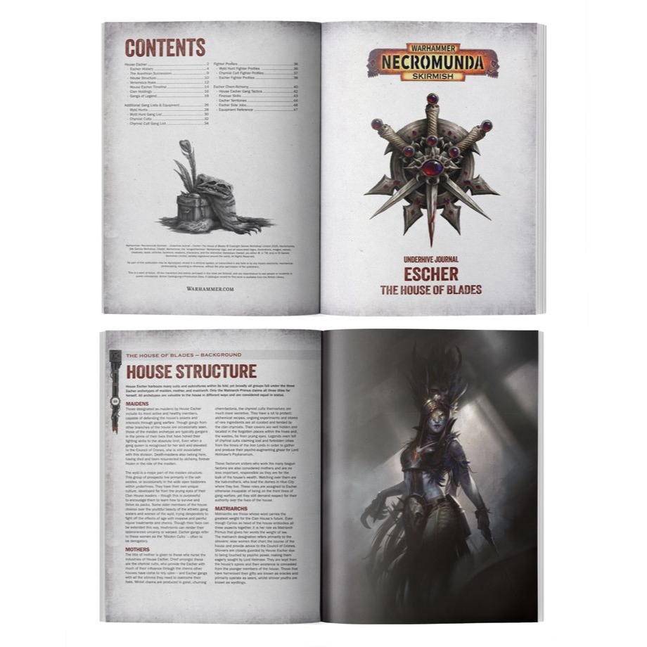 Underhive Journal-Escher-下層巢都日誌：埃舍爾：刀鋒家族-細節圖2