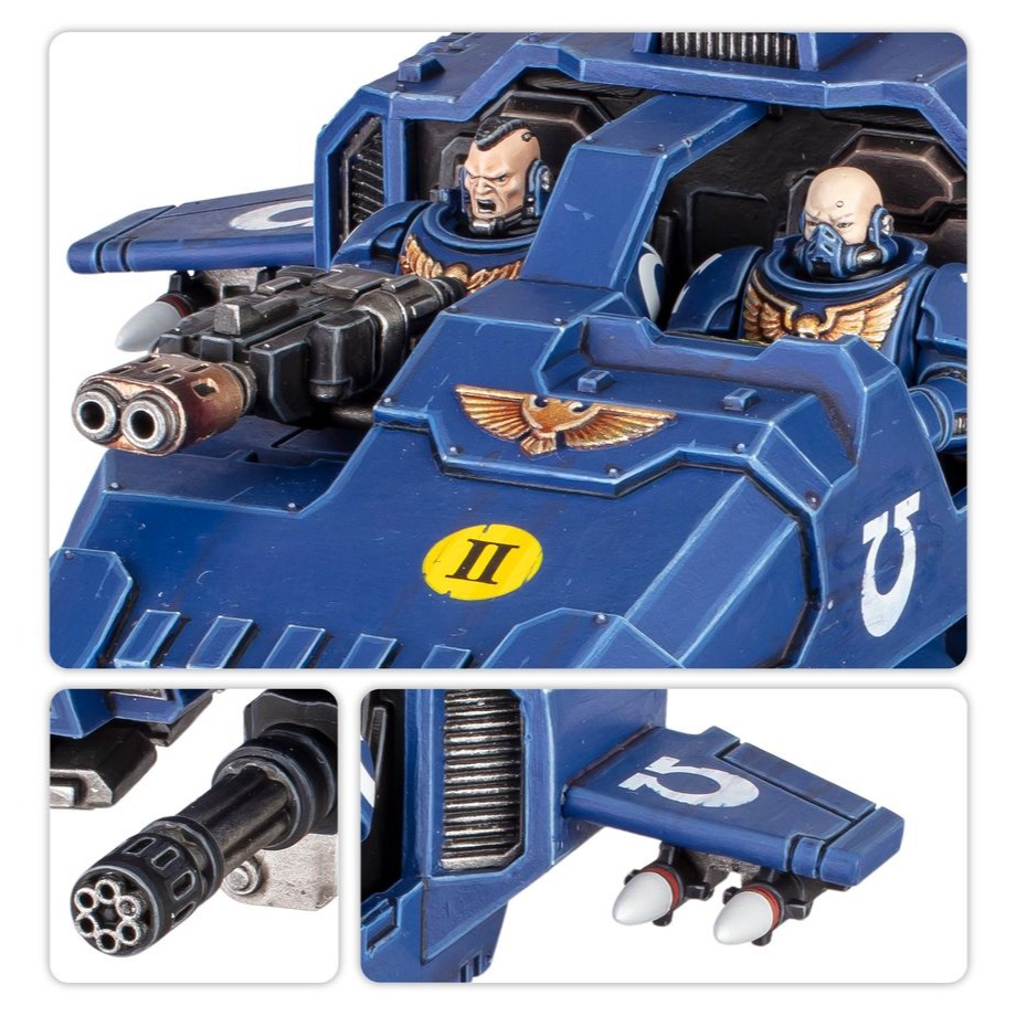 Space Marines: Land Speeder - 星際戰士：蘭德速攻艇-細節圖3