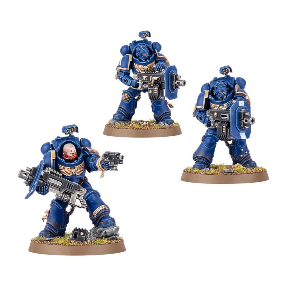 Space Marines:星際戰士：裝備重型爆彈槍的根除者小隊-細節圖2