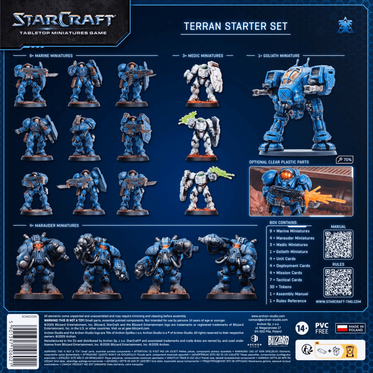 【星海爭霸】STARCRAFT® Terran Starter Set - 人族 起手包-細節圖5