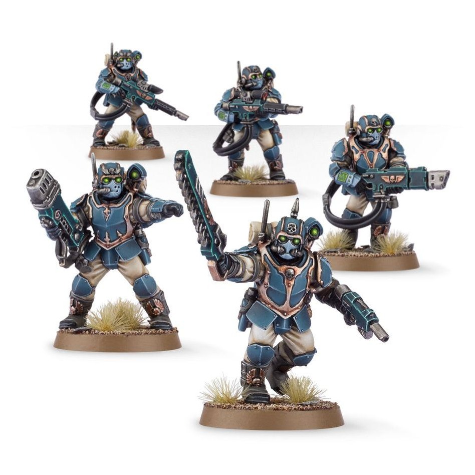 【戰鎚40K】Miltarum Tempestus Scions - 帝國國防軍暴風突擊兵-細節圖2
