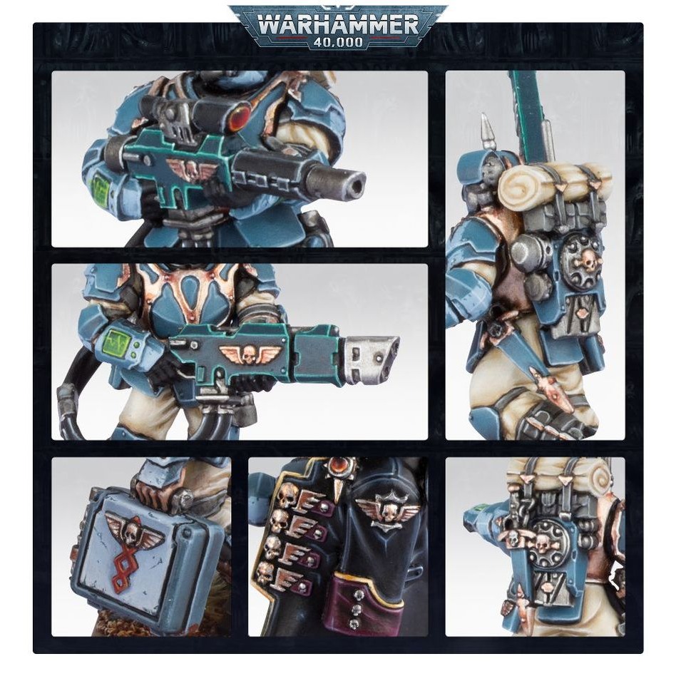 【戰鎚40K】Miltarum Tempestus Scions - 帝國國防軍暴風突擊兵-細節圖3