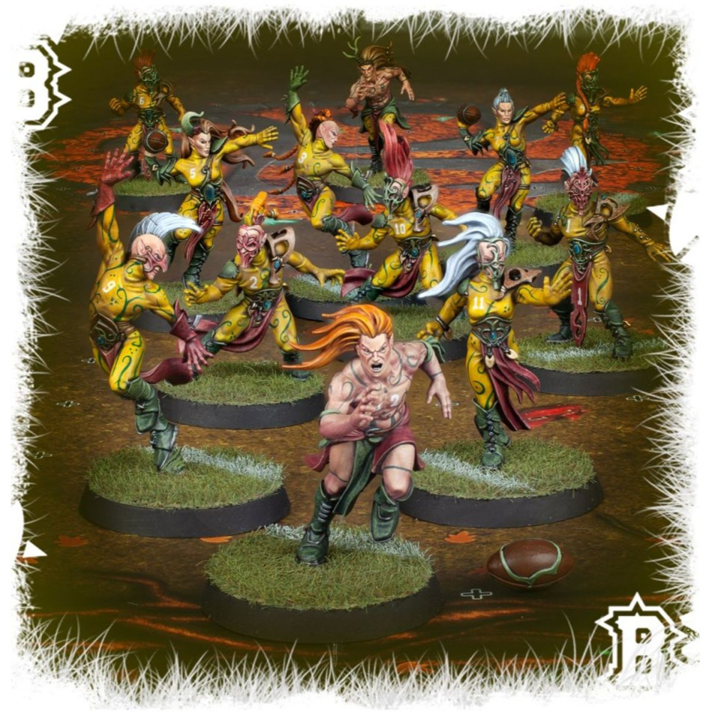 Blood Bowl: Wood Elf Team - 血腥橄欖球：木精靈球隊