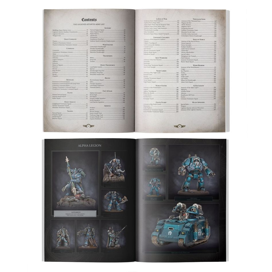 Traitor Legiones Astartes Army Book(ENG)-荷魯斯之亂：叛亂阿斯塔特軍團軍書(英)-細節圖3