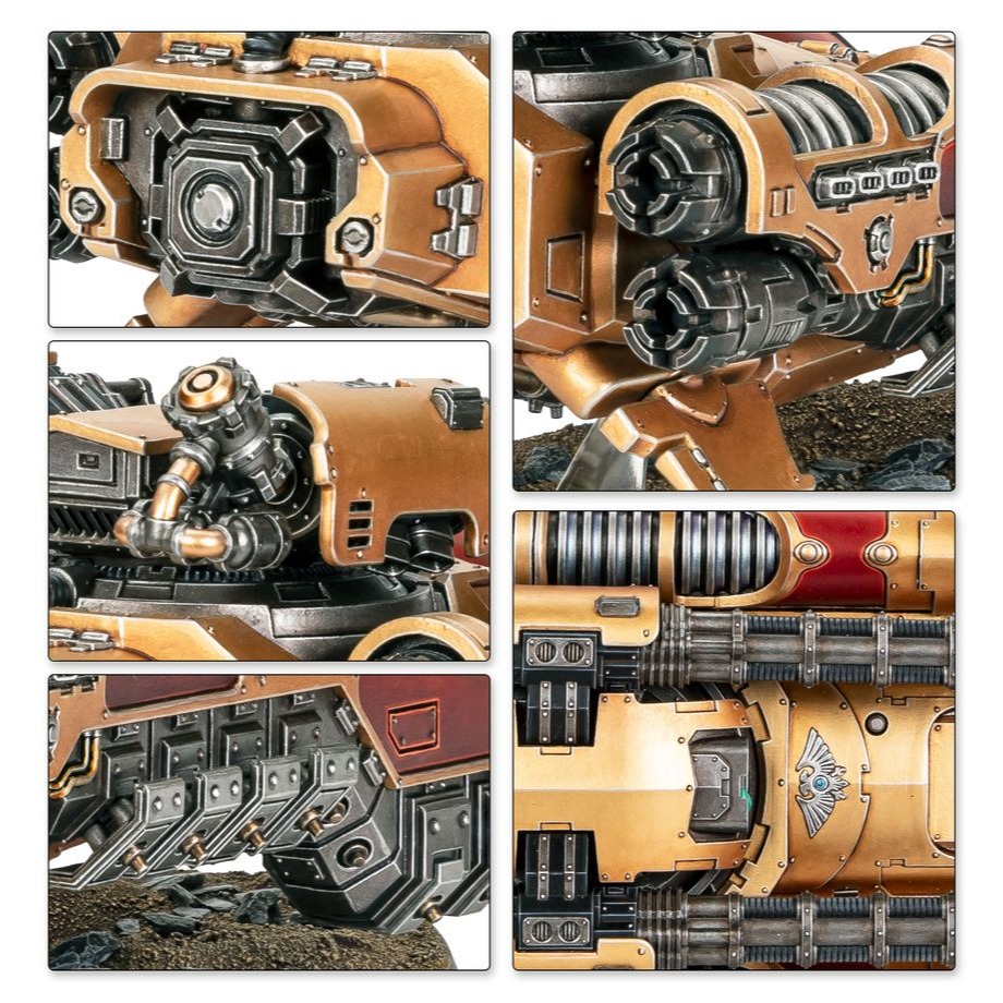 【戰鎚40k】Adeptus Custodes: Caladius Grav-Tank - 禁軍：神鳥反重力坦克-細節圖3