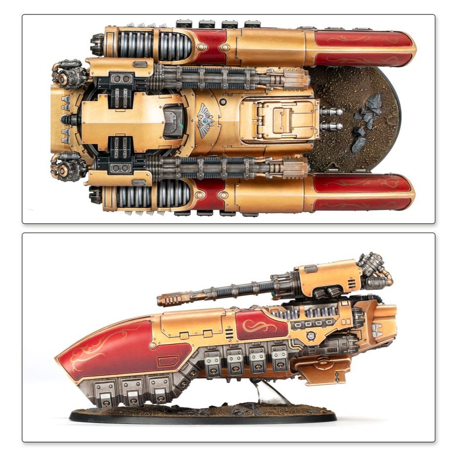 【戰鎚40k】Adeptus Custodes: Caladius Grav-Tank - 禁軍：神鳥反重力坦克-細節圖4