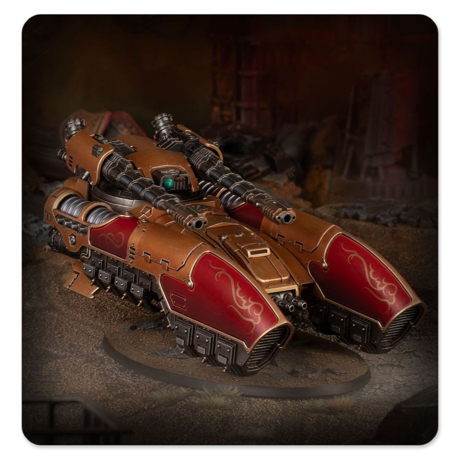 【戰鎚40k】Adeptus Custodes: Caladius Grav-Tank - 禁軍：神鳥反重力坦克-細節圖5