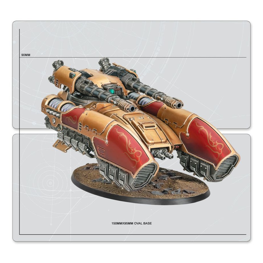 【戰鎚40k】Adeptus Custodes: Caladius Grav-Tank - 禁軍：神鳥反重力坦克-細節圖6