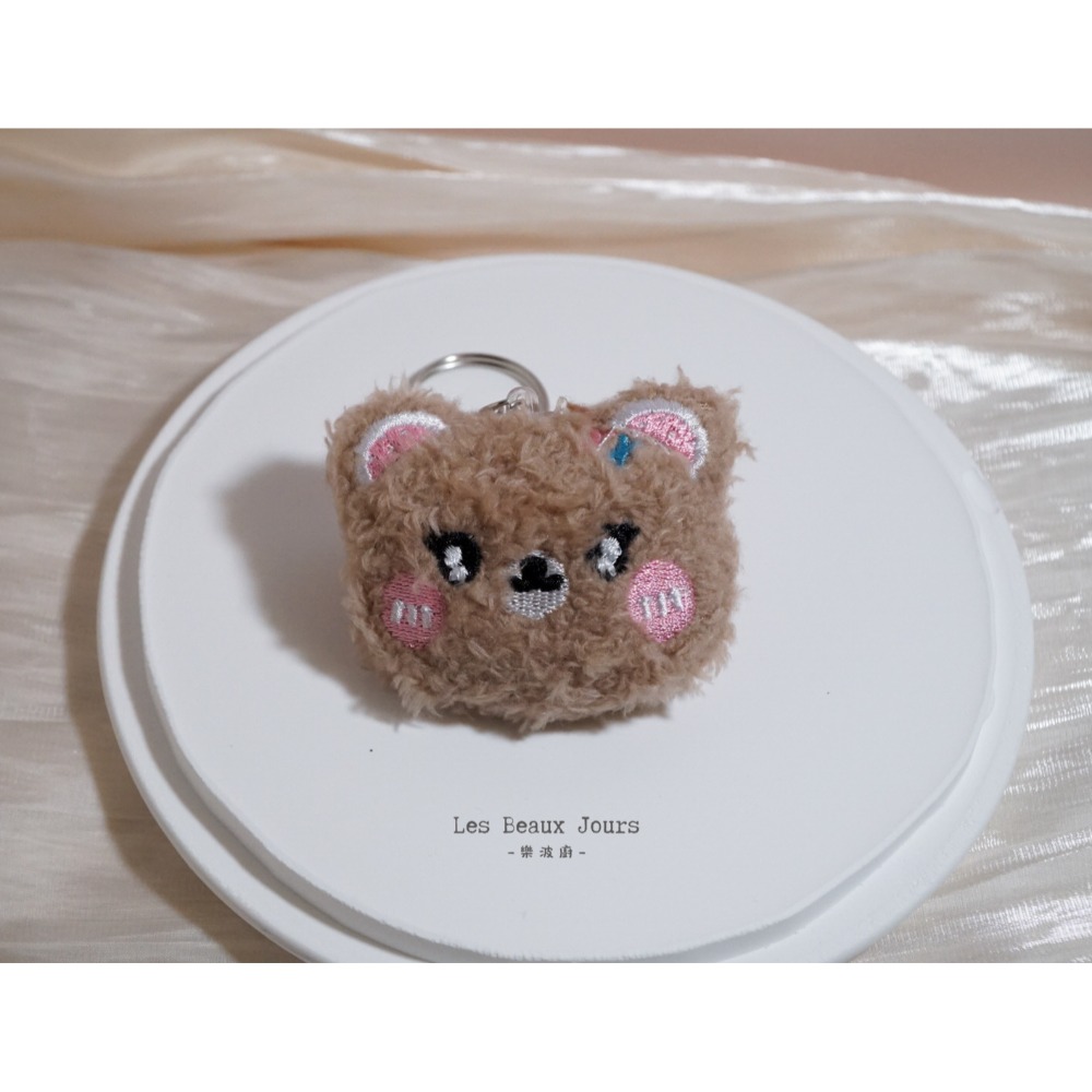 【樂波廚｜闆娘精選】療癒絨毛鑰匙圈 ｜可愛造型掛飾｜多款可選 / 吊飾 / 掛飾 / 鑰匙圈-規格圖8