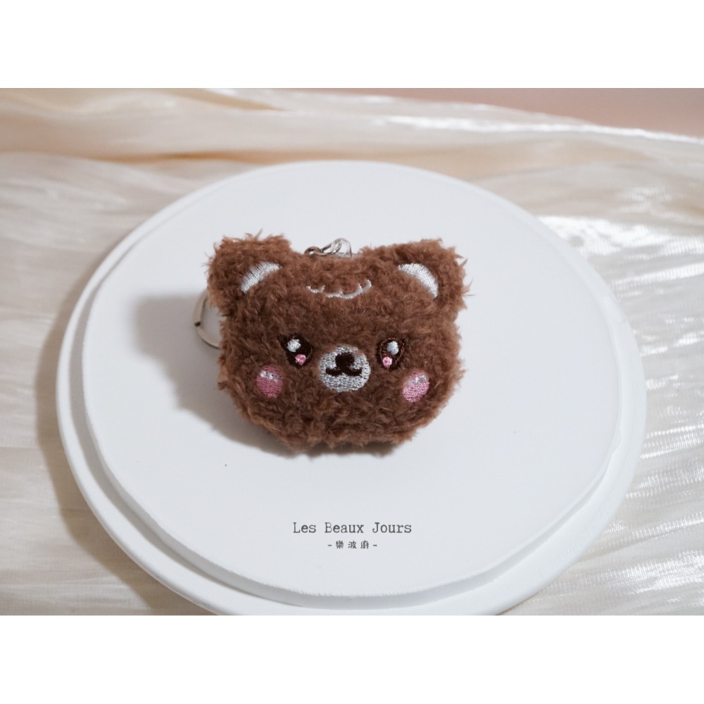 【樂波廚｜闆娘精選】療癒絨毛鑰匙圈 ｜可愛造型掛飾｜多款可選 / 吊飾 / 掛飾 / 鑰匙圈-規格圖8