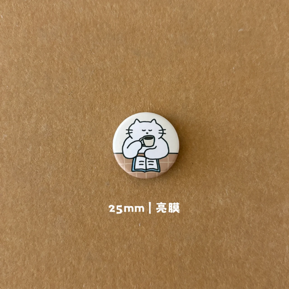 小貓徽章（10/27）-規格圖1