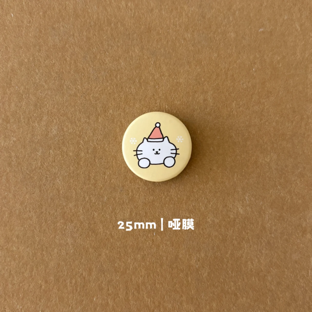 小貓徽章（10/27）-規格圖1