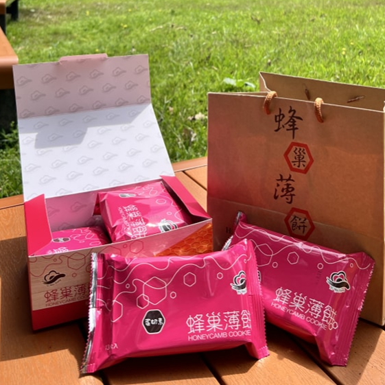 🔥附發票🔥現貨火速出貨 新口味 億味香 蜂巢薄餅 芝麻 原味 可可 團購美食 伴手禮首選 休閒零食 彰化大村名產-細節圖5