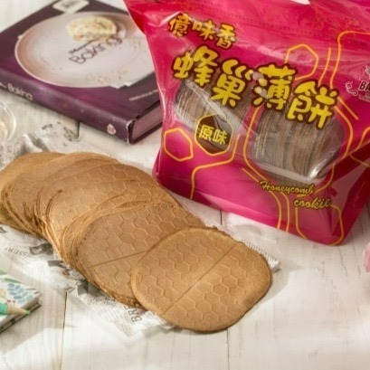 🔥附發票🔥現貨火速出貨 新口味 億味香 蜂巢薄餅 芝麻 原味 可可 團購美食 伴手禮首選 休閒零食 彰化大村名產-規格圖5