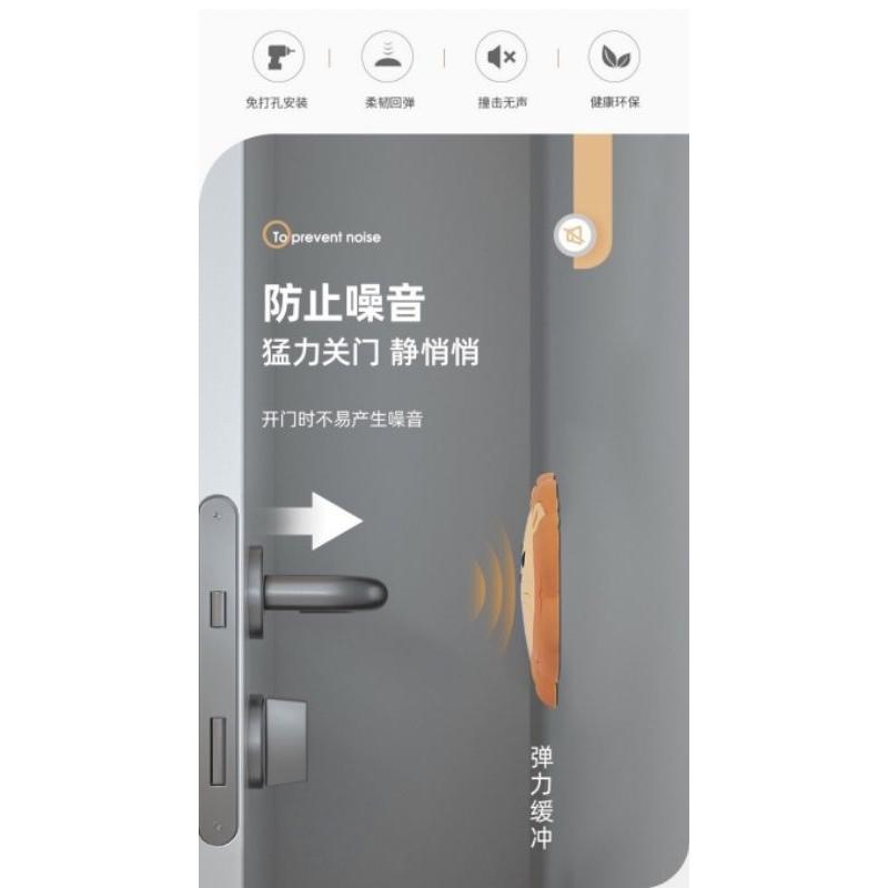 🎉買10再送1《同價位隨機》🌈台灣現貨🇹🇼《🥰暖心柑仔店》 門後防撞門墊矽膠防撞静音墊造型防撞貼 門把防撞墊-細節圖3