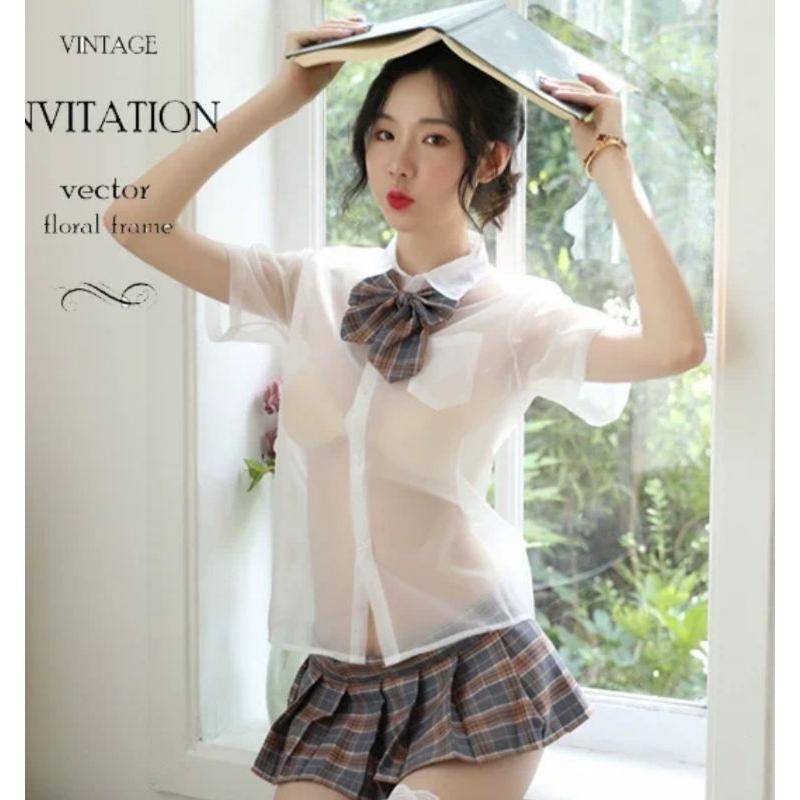 💟特價衝評 慶開幕《😙性福暖心柑仔店》學生製服 透明水手服 製服的誘惑 不退換貨-細節圖4