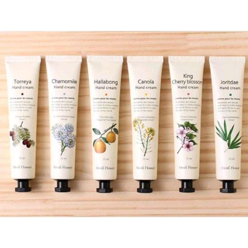 正貨現貨團💟特價衝評慶開幕《😙暖心柑仔店》滿6送禮盒2028.3.8 MediFlower韓國濟州島美麗花園護手含玻尿酸-細節圖3