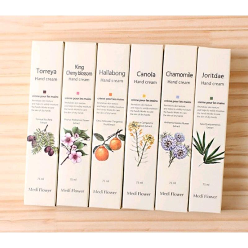 正貨現貨團💟特價衝評慶開幕《😙暖心柑仔店》滿6送禮盒2028.3.8 MediFlower韓國濟州島美麗花園護手含玻尿酸-細節圖4