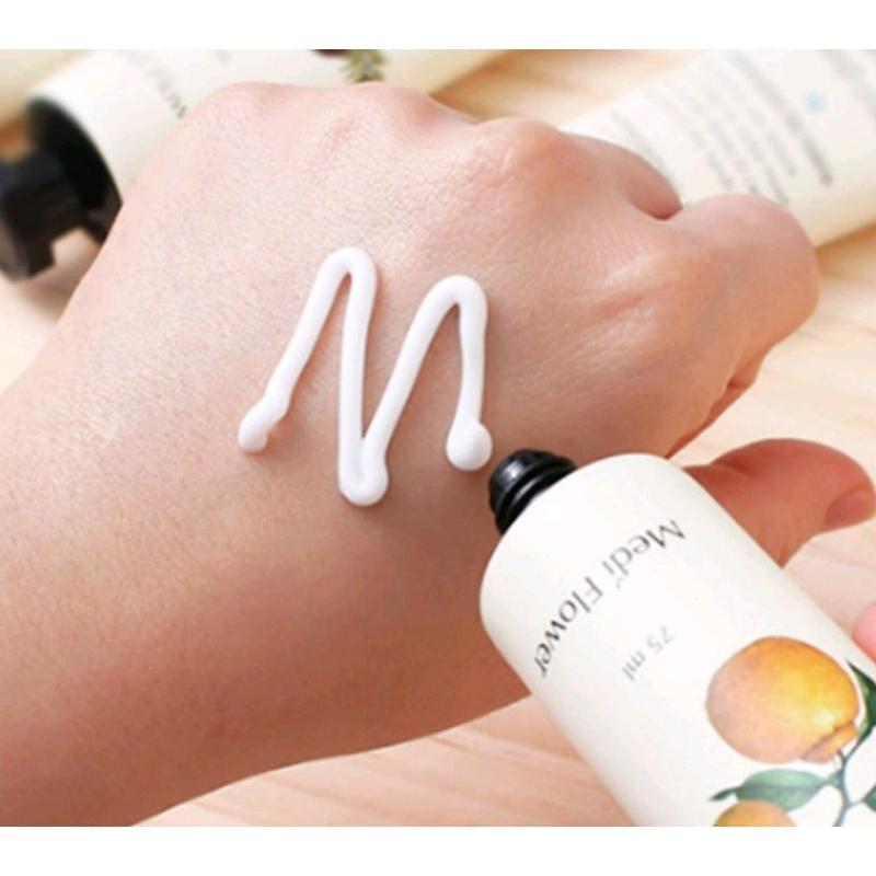 正貨現貨團💟特價衝評慶開幕《😙暖心柑仔店》滿6送禮盒2028.3.8 MediFlower韓國濟州島美麗花園護手含玻尿酸-細節圖7