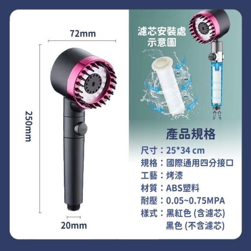 🌈台灣現貨🇹🇼《🥰暖心柑仔店》德國戴噴增壓過瀘蓮蓬頭 按摩蓮蓬頭 蓮蓬頭-細節圖8