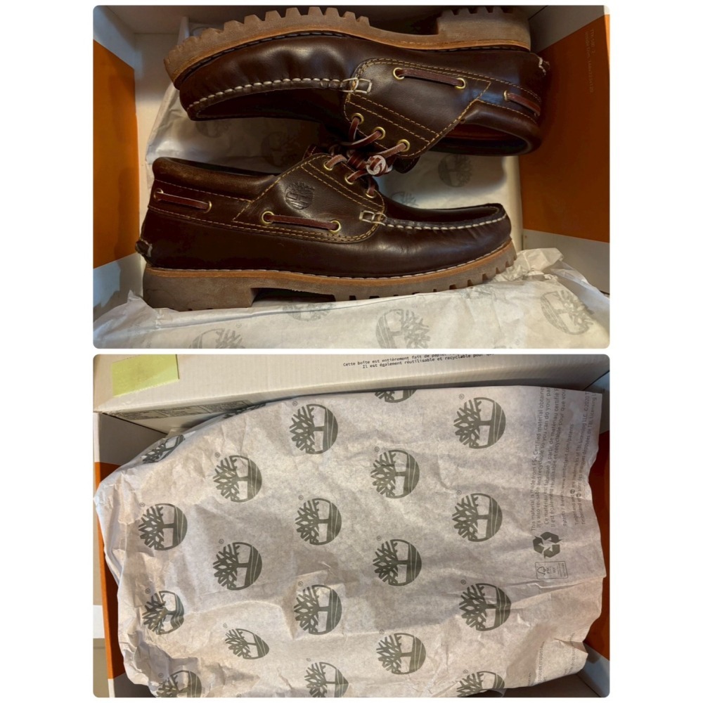 男款【免運費】✨ 9成新以上~Timberland 經典 雷根鞋（有盒）-細節圖3