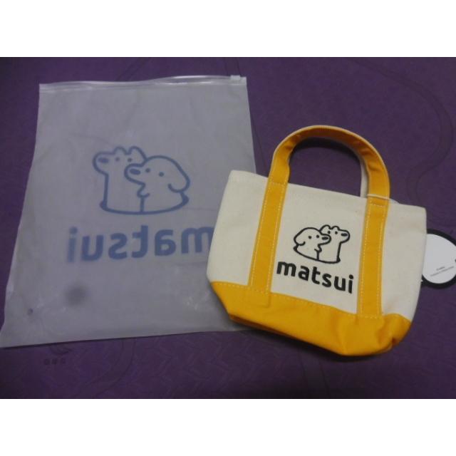 誠品  matsui 限定帆布袋 Q萌小白犬 松井狗 松井一 便當袋-細節圖2