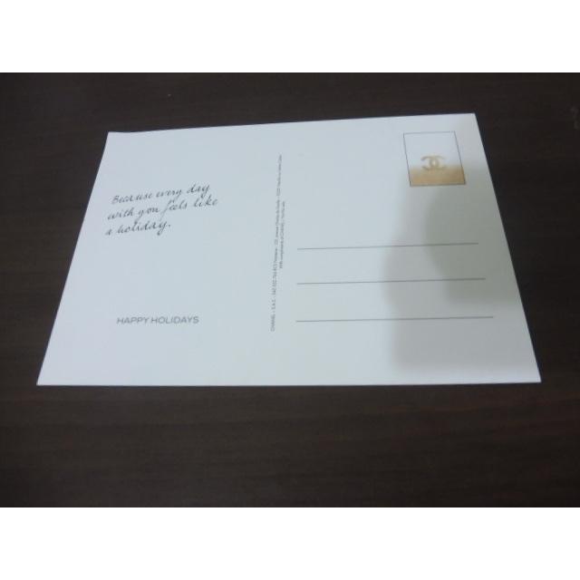 Chanel 香奈兒 聖誕節 明信片-細節圖2