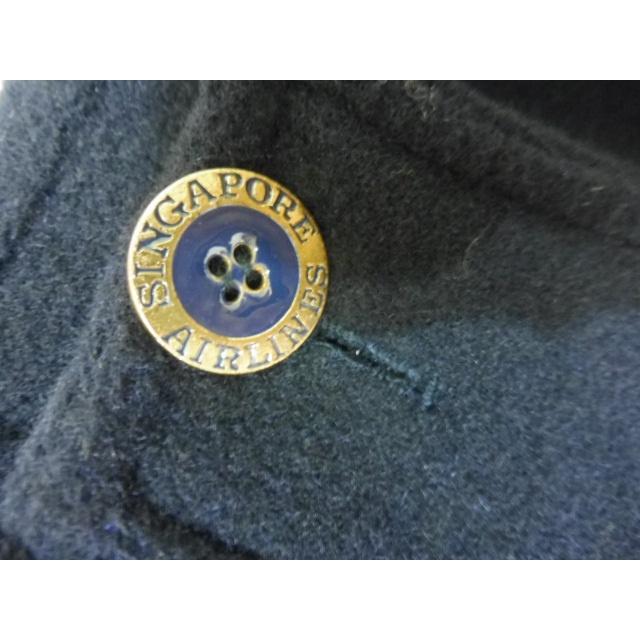 新加坡航空 制服 Singapore Airlines 新航 空姐制服 配件 冬季大衣+手套＋絲巾 空服制服 冬季外套-細節圖5