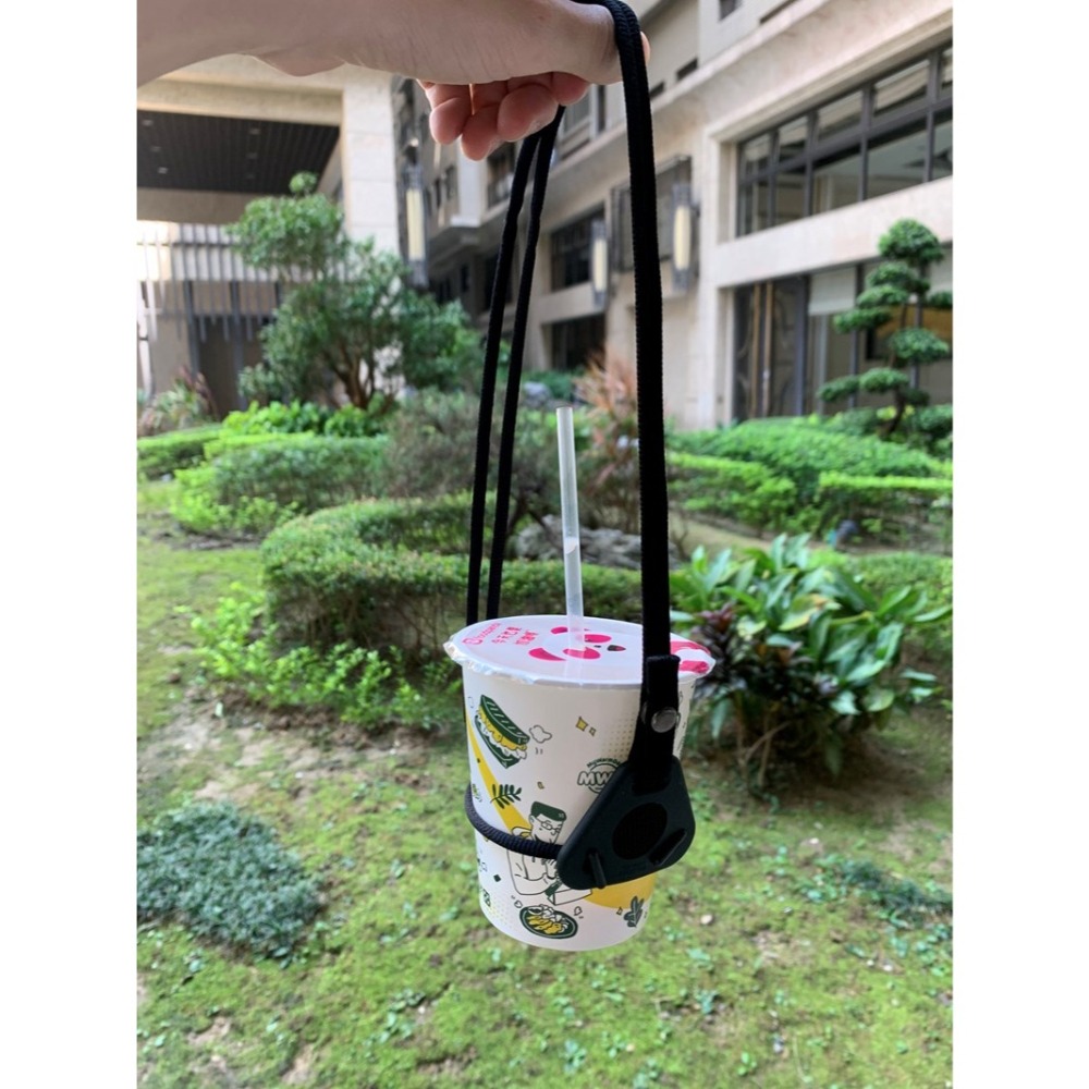 TiVATiVA環保提帶獨立組(不含收納包) 提帶長度及杯圍皆可調 飲料提帶 杯套 杯帶 杯袋 提繩 提袋-細節圖2